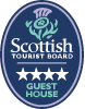 Rossmor Guest House in Grantown on Spey is graded as a 4 star Hotel by the Scottish Tourist Board