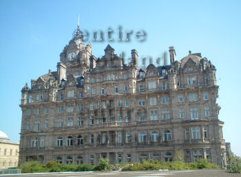 Balmoral Hotel in Edinburgh located on Princes Street