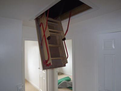 Robroyston House Sale Loft Stairs